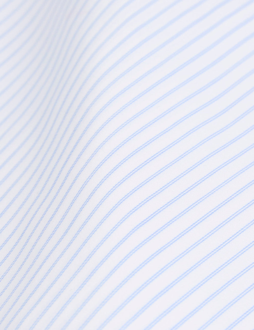 Chemise classique rayée bleu clair
