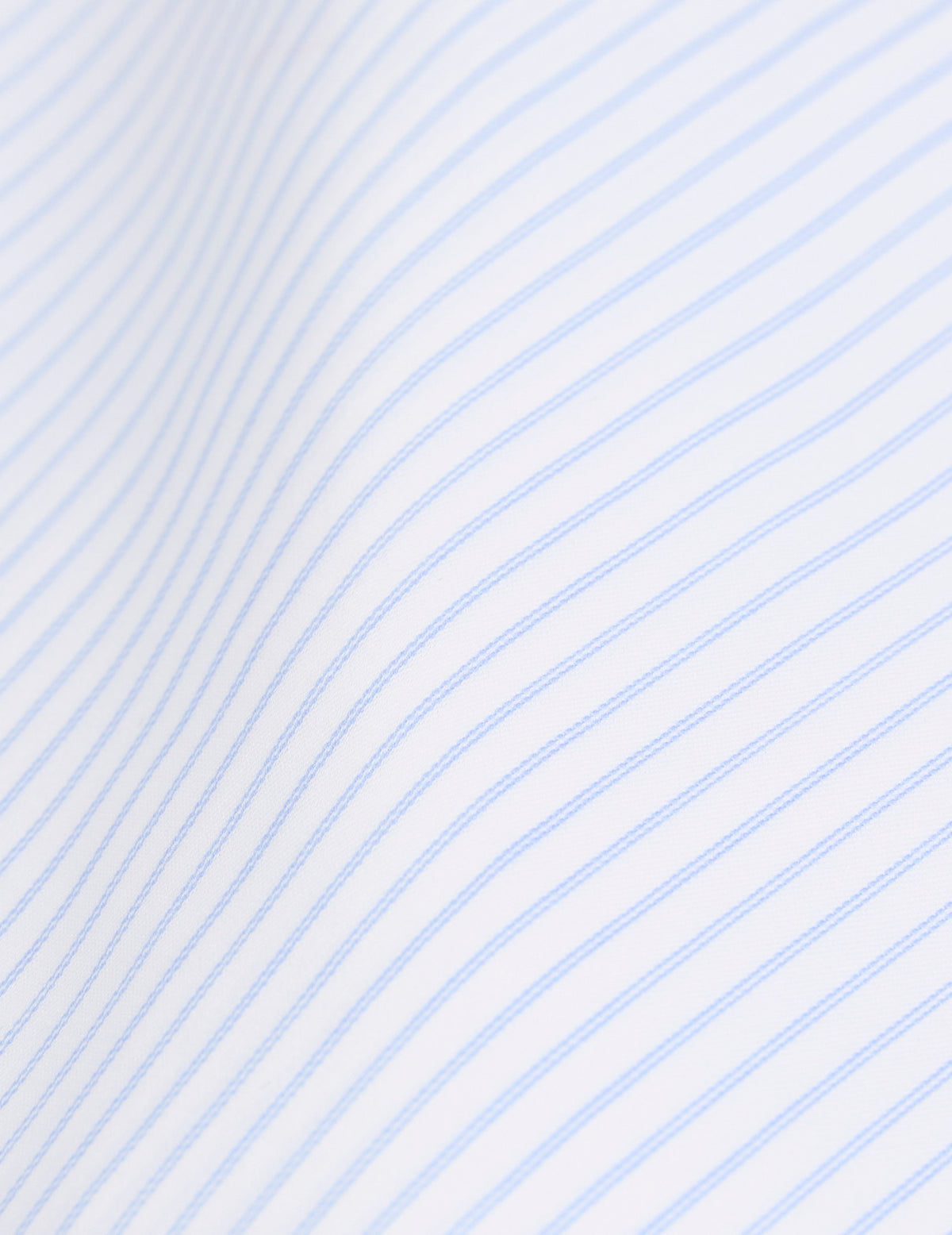 Chemise classique rayée bleu clair