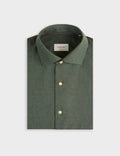 Chemise Aristote en flanelle verte