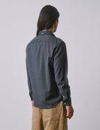 Chemise Aristote en laine vierge grise