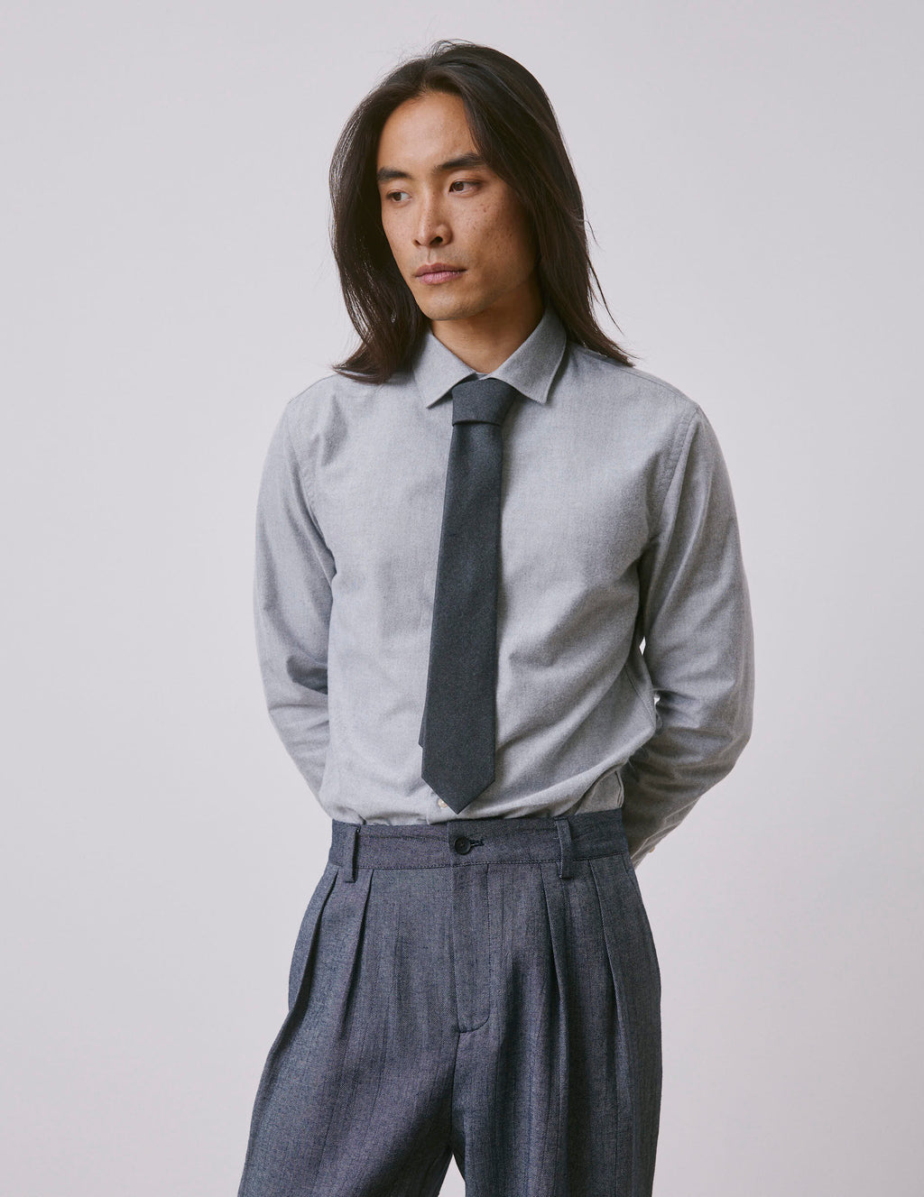 Chemise Auguste gris