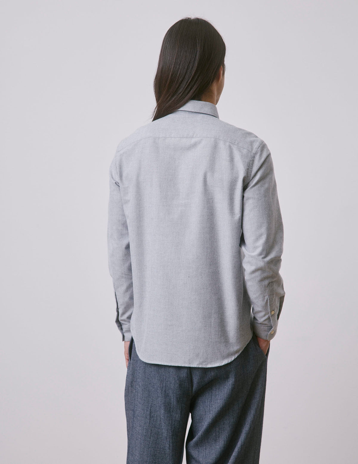 Chemise Auguste gris - View 2