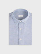 Chemise Auguste bleu marine