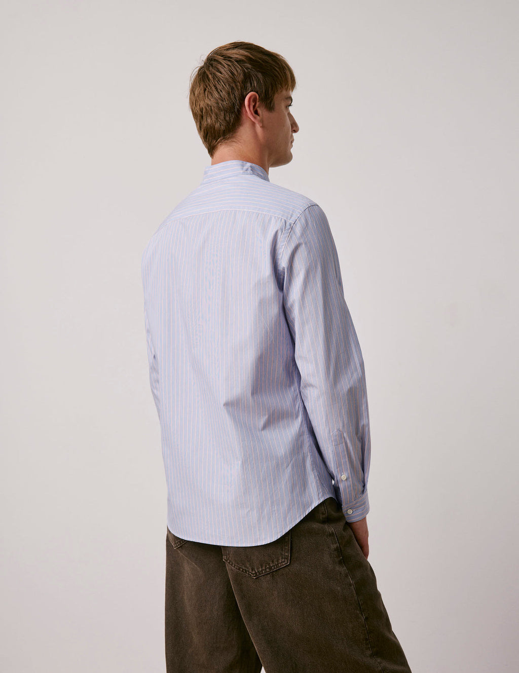 Chemise Carl bleue rayée