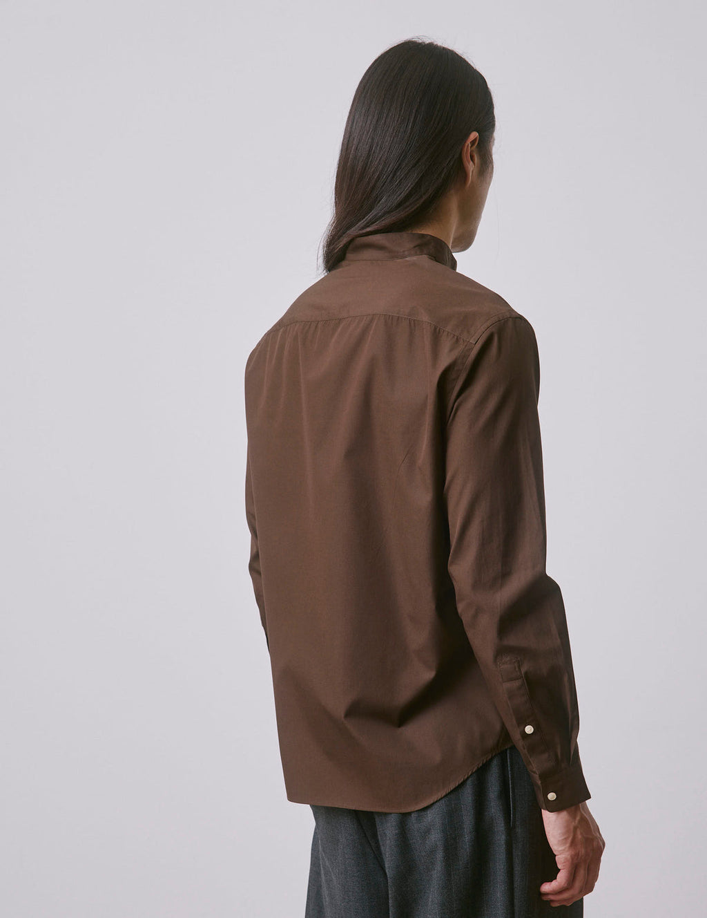 Chemise Carl marron