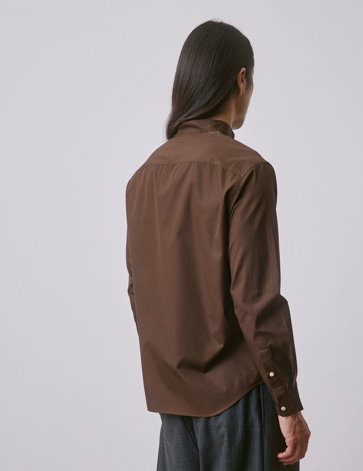Chemise Carl marron