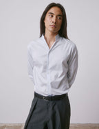 Chemise Carl rayée bleu clair