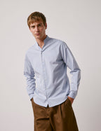 Chemise Carl Voyage bleue