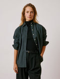 Chemise oversize Delina verte
