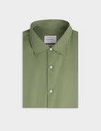 Chemise semi-ajustée kaki