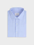 Chemise classique bleue