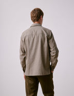Chemise Florian en flanelle à carreaux beige