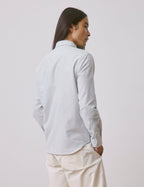 Chemise Gabriel rayée verte