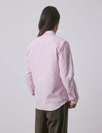 Chemise Gaspard rayée rouge