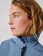 Chemise Greta rayée bleue