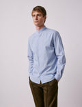 Chemise Herwin rayée bleue