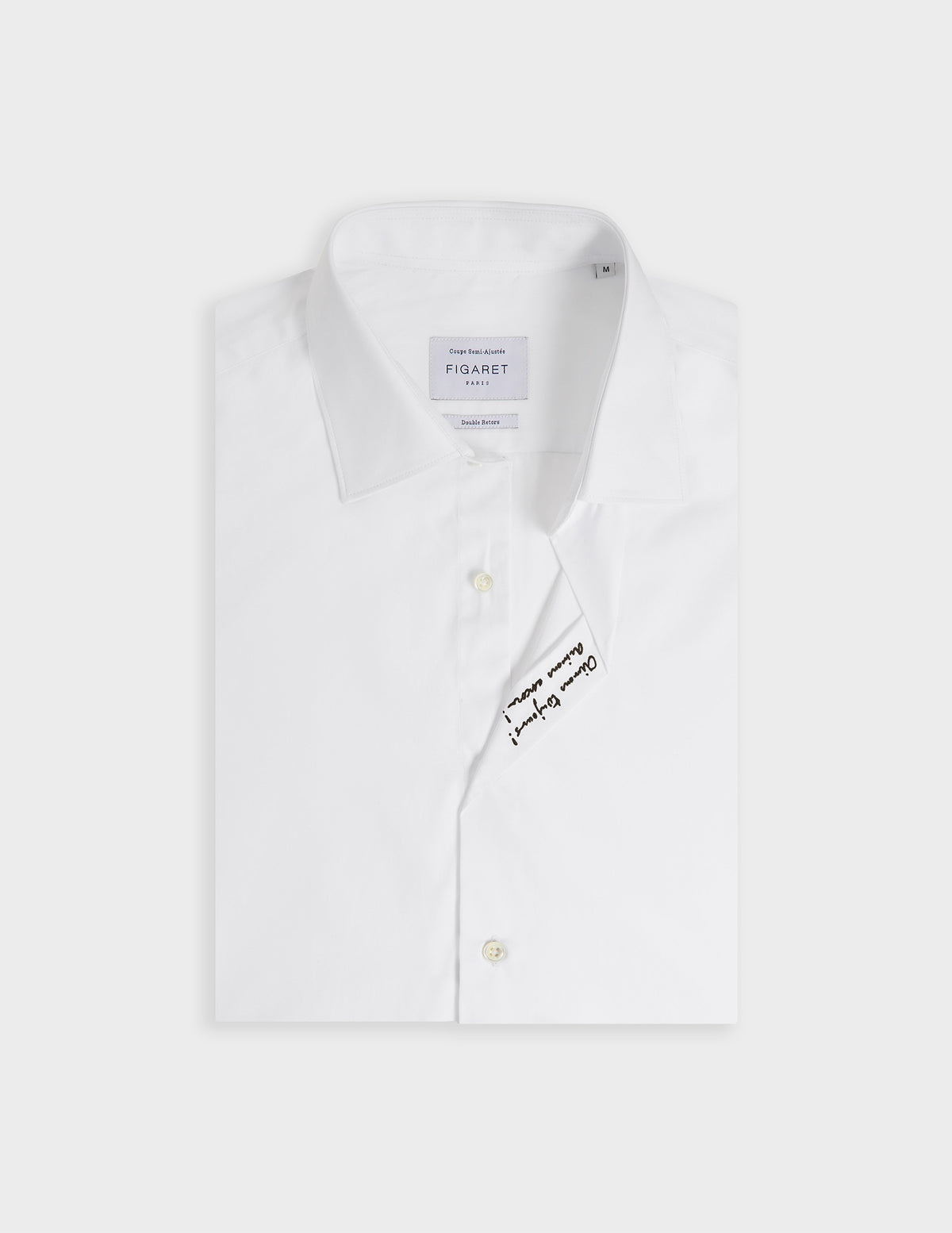 Chemise mixte Hugo blanche