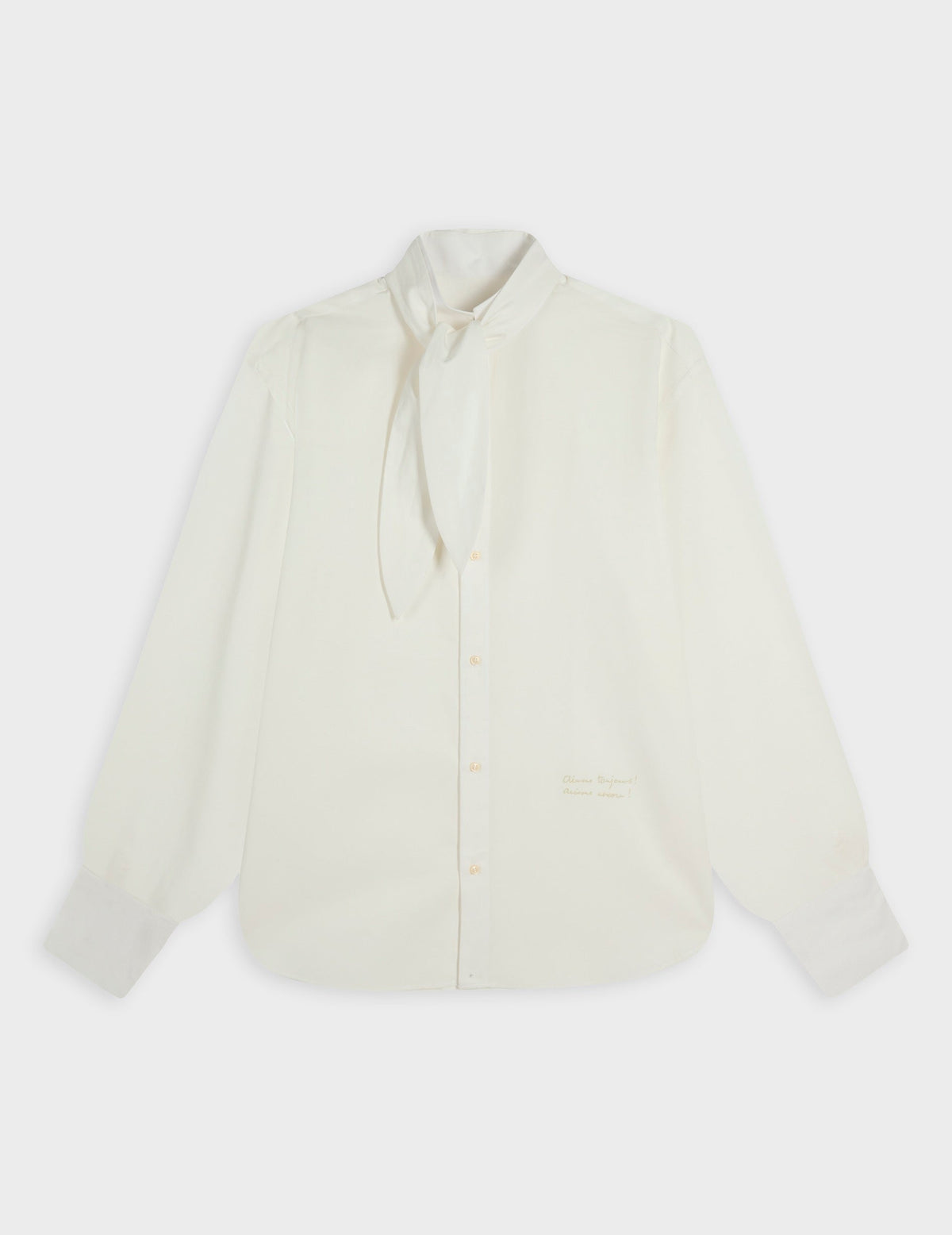 Chemise mixte Victor écrue - View 2