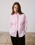 Chemise Irisa gorge cachée rose clair