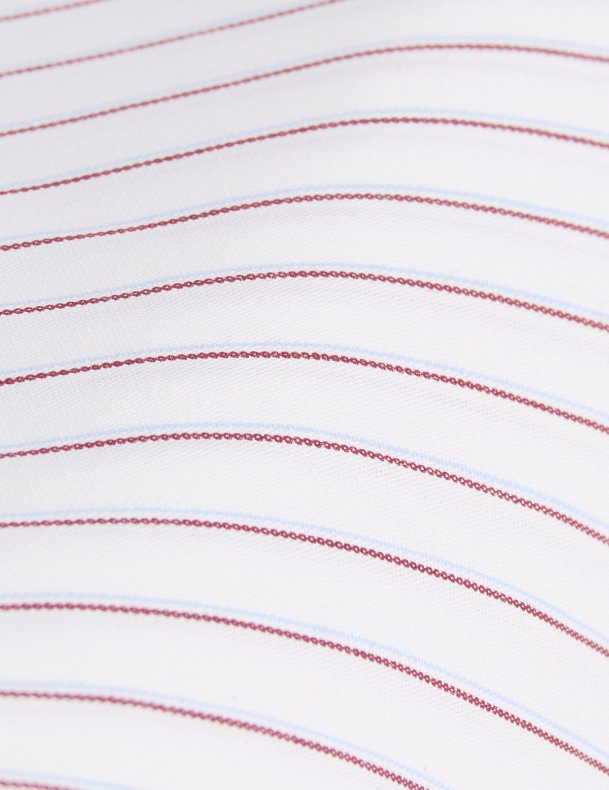 Chemise classique rayée rouge