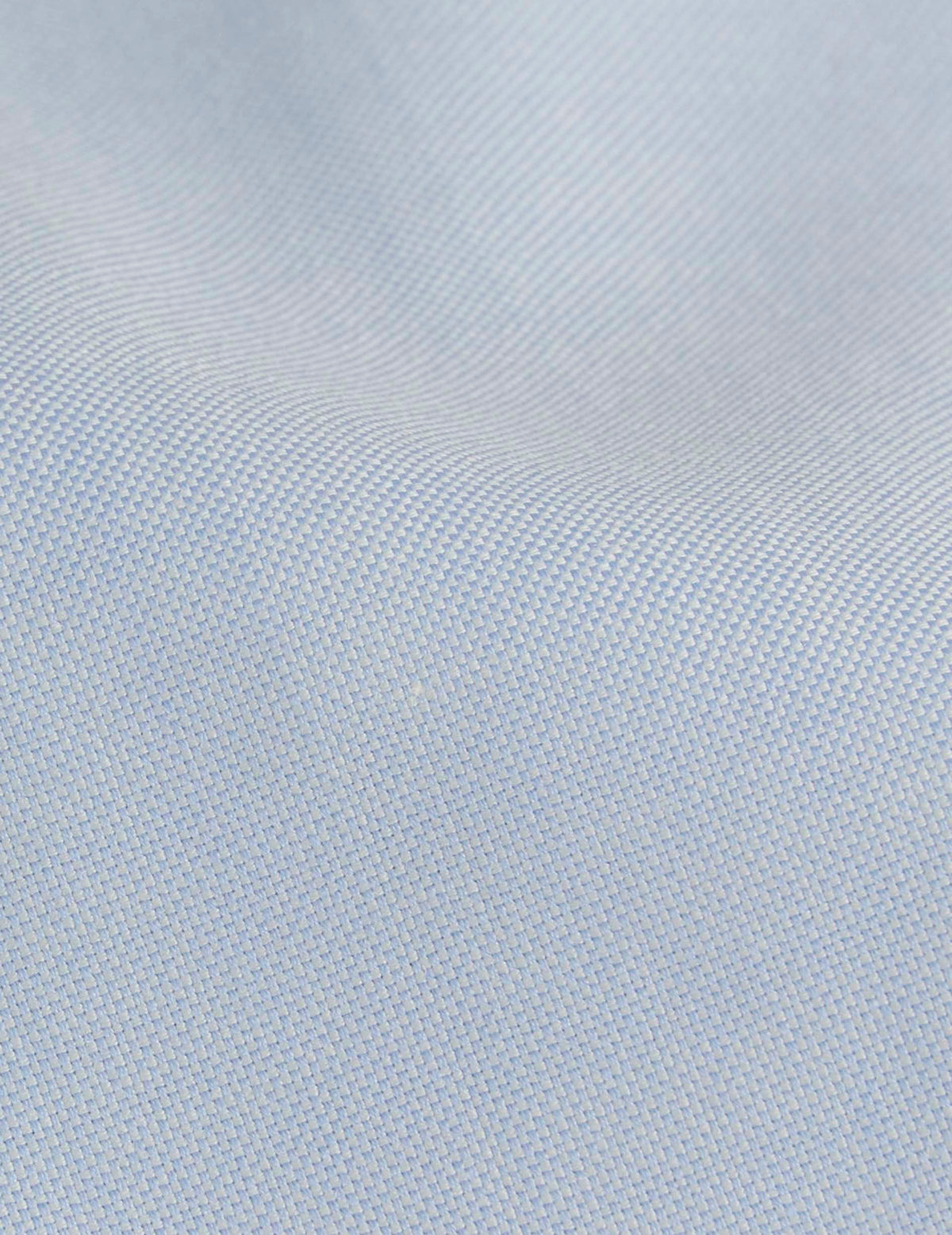 Chemise semi-ajustée en laine et cachemire bleu clair