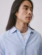 Chemise mixte  Je t'aime  bleue