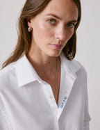 Chemise mixte  Je t'aime  blanche