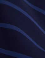 Chemise oversize Lizandra rayée bleue marine - View 2
