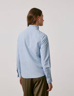 Chemise Louison rayée bleu clair