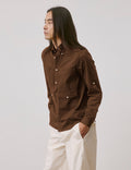Chemise Mathéo marron