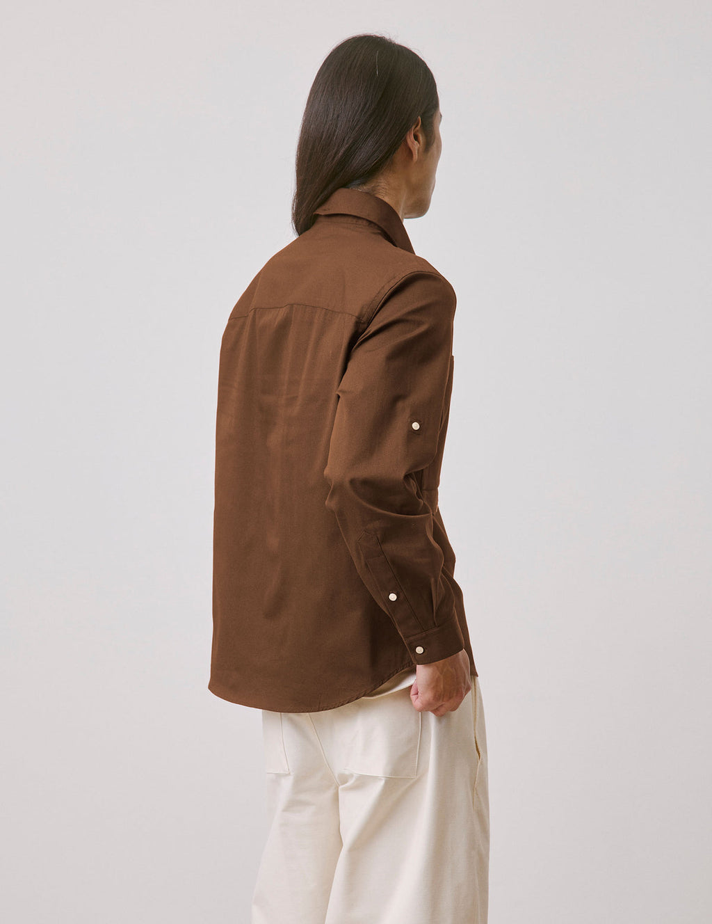Chemise Mathéo marron