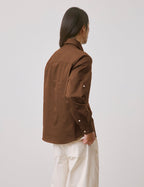 Chemise Mathéo marron