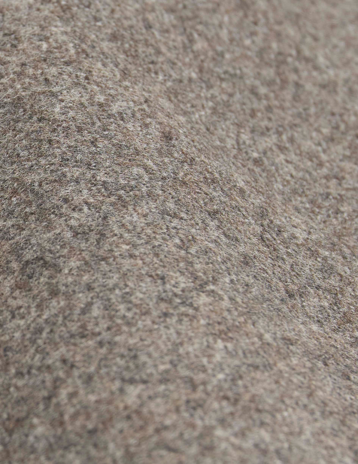 Surchemise Maxime en laine vierge taupe - View 2