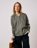 Chemise Nancy en lyocell vert