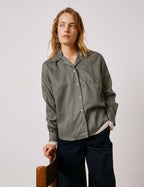 Chemise Nancy en lyocell vert
