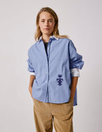 Chemise Nolita à carreaux bleus