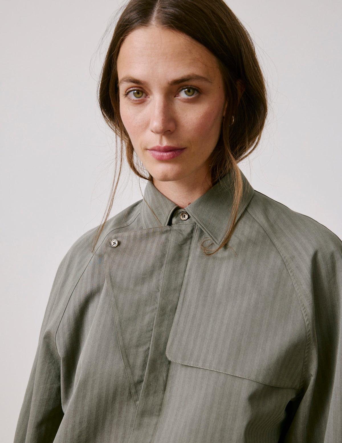 Chemise Pamela kaki - View 2