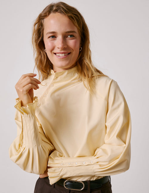 Blouse Paolina jaune - View 2