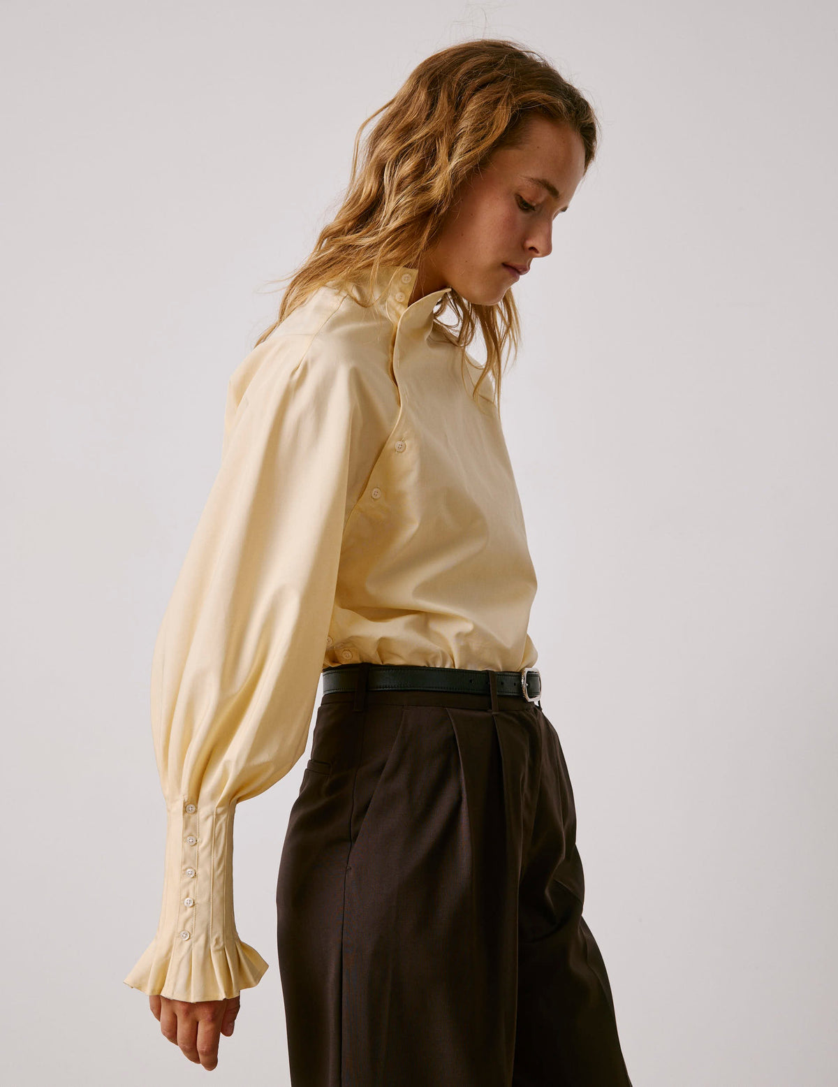 Blouse Paolina jaune - View 2