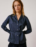 Chemise Paz bleue marine
