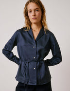 Chemise Paz bleue marine