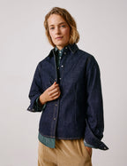 Chemise Penny en denim bleu marine