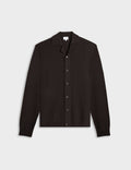 Cardigan Prince en laine mérinos marron