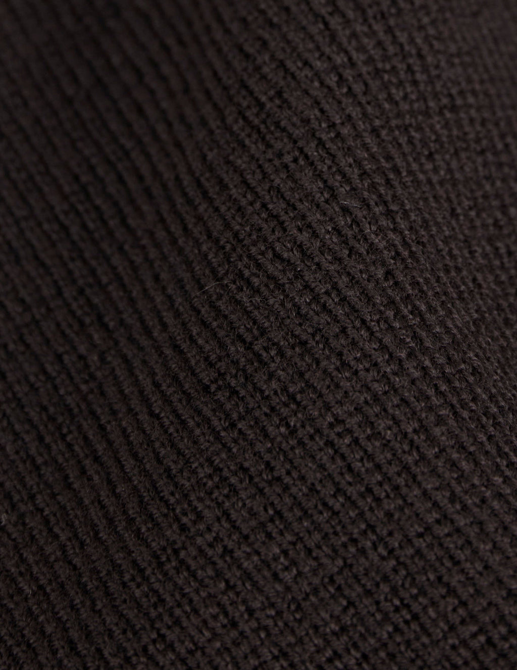 Cardigan Prince en laine mérinos marron - View 2
