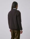 Cardigan Prince en laine mérinos marron