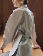 Chemise oversize Paloma rayée