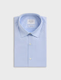 Chemise Semi-ajustée bleue