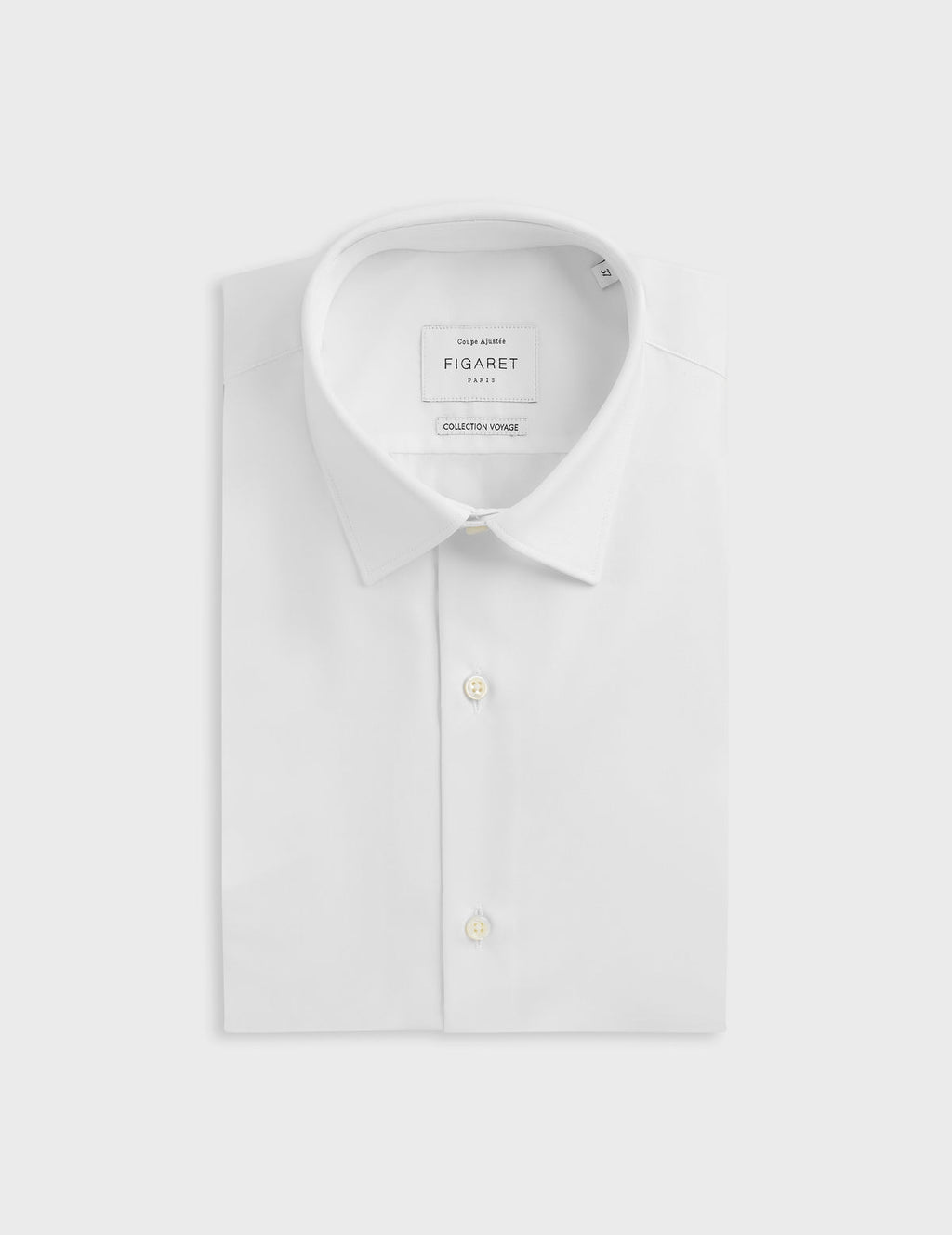 Chemise Ajustée Voyage blanche