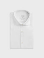 Chemise Semi-ajustée Voyage blanche