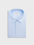 Chemise Semi-ajustée bleue